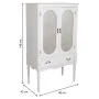 Armoire Alexandra House Living Blanc verre Bois d'épicéa Bois MDF 12 x 140 x 80 cm de Alexandra House Living, Penderies - Réf...