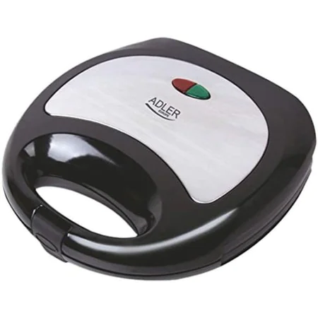 Sandwich Maker Adler AD 3015 Black Multicolour Silver 750 W by Adler, Sandwich Toasters & Panini Presses - Ref: S9100503, Pri...