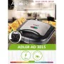 Sanduicheira Adler AD 3015 Preto Multicolor Prateado 750 W de Adler, Tostadeiras - Ref: S9100503, Preço: 14,91 €, Desconto: %