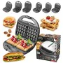 Sandwich Maker Adler CR 3057 Black Silver 1200 W by Adler, Sandwich Toasters & Panini Presses - Ref: S9100512, Price: 46,33 €...