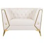 Fauteuil Alexandra House Living Blanc 72 x 75 x 104 cm Rembourrage de Alexandra House Living, Chaises - Réf : D1631428, Prix ...