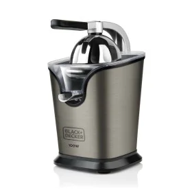 Electric Juicer Black & Decker BXJE100E Black Grey 100 W by Black & Decker, Electric Citrus Juicers - Ref: S9100941, Price: 5...