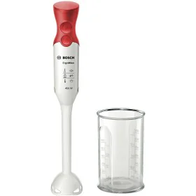 Frullatore ad Immersione BOSCH MSM64010 Bianco Rosso 450 W di BOSCH, Frullatori a immersione e frullatori - Rif: S9101313, Pr...