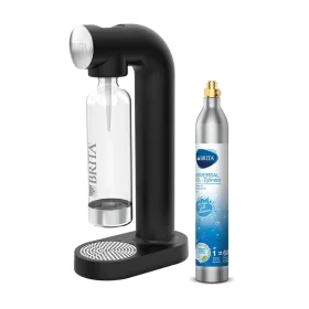 Soda Machine Brita sodaONE Black 1 L by Brita, Siphons and machines for making soda - Ref: S9101648, Price: 64,81 €, Discount: %