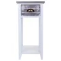 Table de Nuit Alexandra House Living Blanc 30 x 63 x 30 cm de Alexandra House Living, Tables de chevet - Réf : D1631457, Prix...