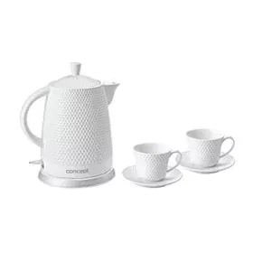 Tea Set Concept RK0040 White 1500 W 2200 W 1,5 L by Concept, Electric Kettles - Ref: S9101791, Price: 45,54 €, Discount: %