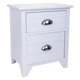 Comodino Alexandra House Living Bianco 28 x 45 x 38 cm di Alexandra House Living, Comodini - Rif: D1631463, Prezzo: 49,88 €, ...