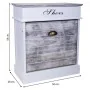 Scarpiera Alexandra House Living Bianco 28 x 58 x 50 cm 1 cassetto di Alexandra House Living, Scarpiere - Rif: D1631464, Prez...