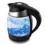 Water Kettle and Electric Teakettle Esperanza EKK009 Black Glass Plastic 2200 W 1,8 L by Esperanza, Electric Kettles - Ref: S...