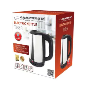 Kettle Esperanza EKK036X Stainless steel 2200 W 2,5 L by Esperanza, Electric Kettles - Ref: S9102346, Price: 12,73 €, Discoun...