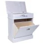 Shoe Rack Alexandra House Living White 28 x 58 x 50 cm 1 drawer by Alexandra House Living, Shoe organisers - Ref: D1631465, P...