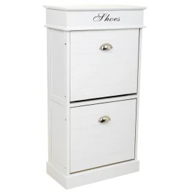 Scarpiera Alexandra House Living Bianco 28 x 98 x 50 cm 2 cassetti di Alexandra House Living, Scarpiere - Rif: D1631468, Prez...