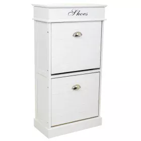 Scarpiera Alexandra House Living Bianco 28 x 98 x 50 cm 2 cassetti di Alexandra House Living, Scarpiere - Rif: D1631468, Prez...