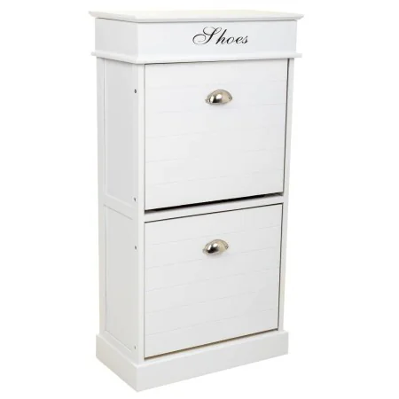 Shoe Rack Alexandra House Living White 28 x 98 x 50 cm 2 drawers by Alexandra House Living, Shoe organisers - Ref: D1631468, ...