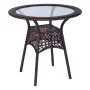 Ensemble Table + 2 Chaises Alexandra House Living Marron de Alexandra House Living, Salons de jardin - Réf : D1631472, Prix :...