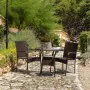 Ensemble Table + 2 Chaises Alexandra House Living Marron de Alexandra House Living, Salons de jardin - Réf : D1631472, Prix :...