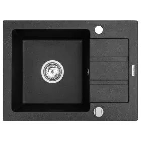 Fregadero de Un Seno Maidsinks 1B 1D Negro de Maidsinks, Fregaderos - Ref: S9102880, Precio: 104,08 €, Descuento: %