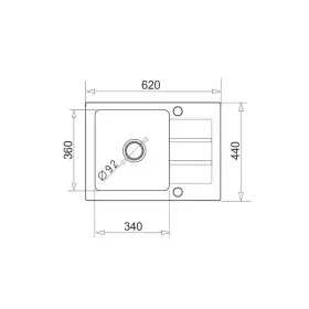 Évier simple Maidsinks de Maidsinks, Éviers - Réf : S9102884, Prix : 95,78 €, Remise : %