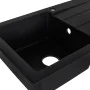 Évier simple Maidsinks 1D volcano 76 x 44 cm Noir de Maidsinks, Éviers - Réf : S9102885, Prix : 98,18 €, Remise : %