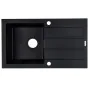 Évier simple Maidsinks 1D volcano 76 x 44 cm Noir de Maidsinks, Éviers - Réf : S9102885, Prix : 98,18 €, Remise : %