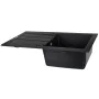 Évier simple Maidsinks 1D volcano 76 x 44 cm Noir de Maidsinks, Éviers - Réf : S9102885, Prix : 98,18 €, Remise : %