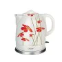 Water Kettle and Electric Teakettle Feel Maestro MR-066 Red Flowers White Red Ceramic 1200 W 1,5 L by Feel Maestro, Electric ...