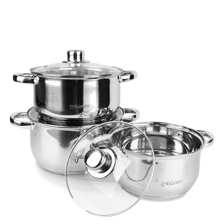 Casseroles Feel Maestro MR-2020-6M Argenté de Feel Maestro, Faitouts - Réf : S9102976, Prix : 37,98 €, Remise : %