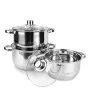 Saucepans Feel Maestro MR-2020-6M Silver by Feel Maestro, Casserole pans - Ref: S9102976, Price: 37,92 €, Discount: %