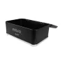 Corbeille à Pain Feel Maestro MR-1677-AR Blanc/Noir Acier inoxydable 34,5 x 16,5 x 25 cm de Feel Maestro, Stockage des alimen...