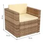 Set of furniture Alexandra House Living Brown Natural 4 Pieces by Alexandra House Living, Garden Furniture Sets - Ref: D16314...