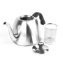 Teekanne Feel Maestro MR1333-tea Schwarz Silberfarben Edelstahl 1,1 L von Feel Maestro, Tee- und Kaffeeservice - Ref: S910306...