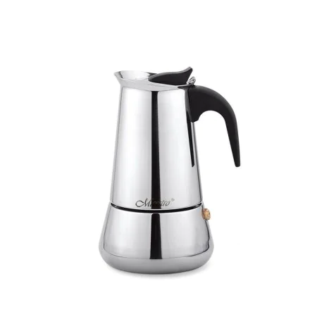 Cafetera Italiana Feel Maestro MR-1660-4 Negro Plateado Acero Inoxidable 18/10 200 ml 4 Tazas de Feel Maestro, Cafeteras ital...