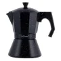 Italian Coffee Pot Feel Maestro MR-1667-6 Black Granite Aluminium 300 ml 6 Cups by Feel Maestro, Stovetop Coffee Makers - Ref...