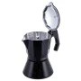 Italian Coffee Pot Feel Maestro MR-1667-6 Black Granite Aluminium 300 ml 6 Cups by Feel Maestro, Stovetop Coffee Makers - Ref...