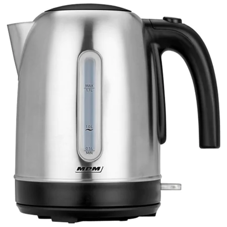 Kettle Mpm MCZ-102M Black Grey Stainless steel 2200 W 1,7 L by Mpm, Electric Kettles - Ref: S9103099, Price: 26,64 €, Discoun...