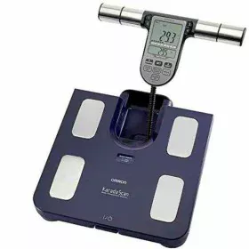 Digital Bathroom Scales Omron BF511 Blue Metal Body Fat Ratio by Omron, Scales - Ref: S9103346, Price: 150,05 €, Discount: %