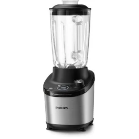 Frullatore Philips HR3760/00 Nero in metallo 1500 W 2 L di Philips, Frullatori a immersione e frullatori - Rif: S9103484, Pre...