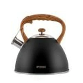 Teapot Promis TMC12 Black Wood Steel 3 L by Promis, Hot Tea Machines - Ref: S9103617, Price: 20,26 €, Discount: %