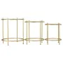 Set di 3 tavoli Alexandra House Living Oro 53 x 60 x 53 cm di Alexandra House Living, Tavoli - Rif: D1631490, Prezzo: 115,64 ...