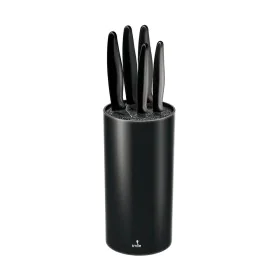 Set di Coltelli Smile SNS-3 Nero Acciaio inossidabile Plastica 6 Pezzi di Smile, Set di coltelli da cucina - Rif: S9104037, P...