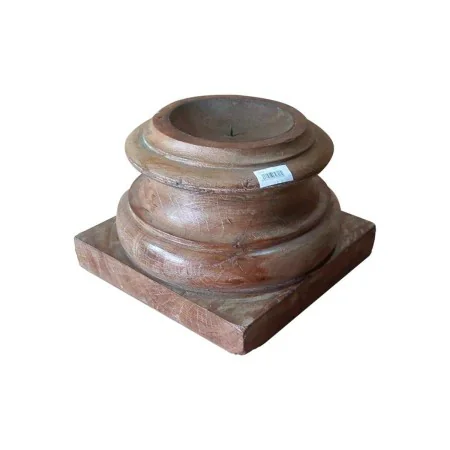 Pot à Bougie Alexandra House Living Marron Acacia Bois de manguier 29 x 20 x 29 cm de Alexandra House Living, Bougeoirs et ch...