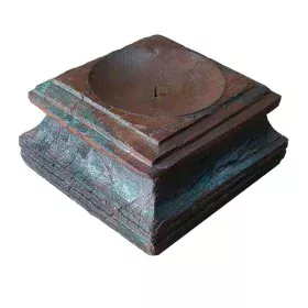 Pot à Bougie Alexandra House Living Marron Acacia Bois de manguier 22 x 12 x 22 cm de Alexandra House Living, Bougeoirs et ch...