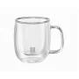 Juego de 2 Tazas de Café Zwilling 39500-110 Vidrio de Borosilicato 80 ml Transparente 2 Piezas (2 Unidades) de Zwilling, Taza...