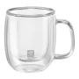 Juego de 2 Tazas de Café Zwilling 39500-110 Vidrio de Borosilicato 80 ml Transparente 2 Piezas (2 Unidades) de Zwilling, Taza...