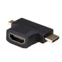 Adaptador HDMI para Micro HDMI Akyga AK-AD-23 Mini HDMI Preto de Akyga, Cabos HDMI - Ref: S9104711, Preço: 4,49 €, Desconto: %