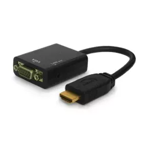 HDMI to VGA Adapter Savio CL-23 Black by Savio, DP-HDMI adapters - Ref: S9104749, Price: 10,44 €, Discount: %