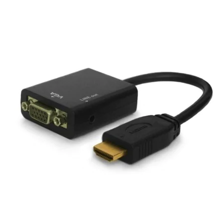 Adattatore HDMI con VGA Savio CL-23 Nero di Savio, Adattatori DP-HDMI - Rif: S9104749, Prezzo: 10,35 €, Sconto: %