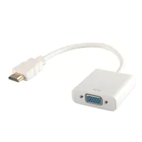 Adaptador HDMI a VGA Savio CL-27 Blanco de Savio, Adaptadores DP-HDMI - Ref: S9104750, Precio: 9,99 €, Descuento: %