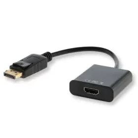 Adaptador DisplayPort a HDMI Savio CL-55 Negro 20 cm de Savio, Adaptadores DP-HDMI - Ref: S9104751, Precio: 8,01 €, Descuento: %