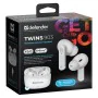 Auriculares in Ear Bluetooth Defender TWINS 903 Blanco Multicolor de Defender, Auriculares Bluetooth de un solo oído - Ref: S...